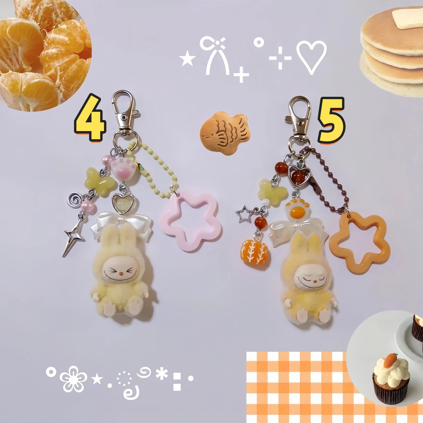 Cute Labubu Kawaii Keychain