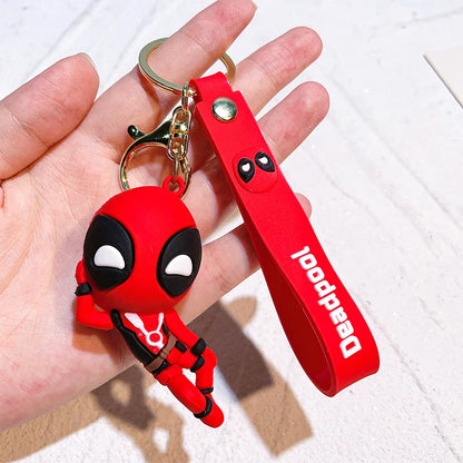 Masked Antihero & Savage Hero Keychain Duo