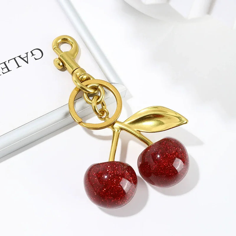 Cherry Glam Keychain
