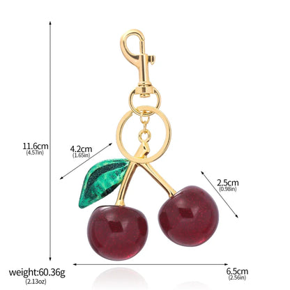 Cherry Glam Keychain