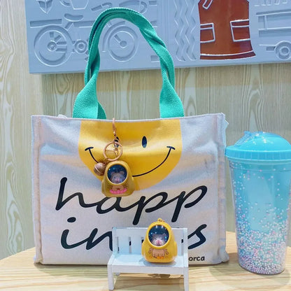 Capybara Luminous Capsule Keychain