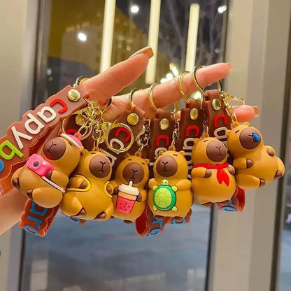 Capybara Keychain – Cute, Fun & Collectible