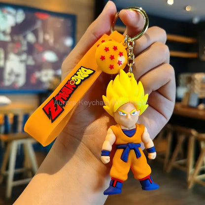Legendary Ki Fighter DBZ Keychain