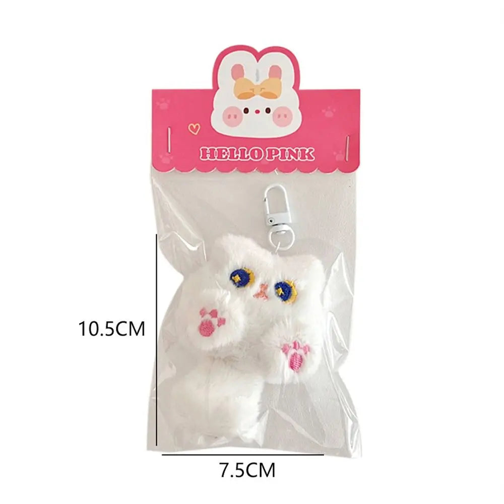 Cat Doll Plush Keychain