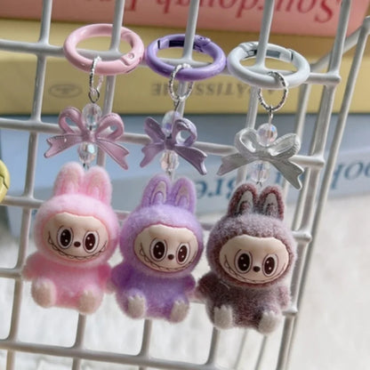 Labubu Bow Keychain