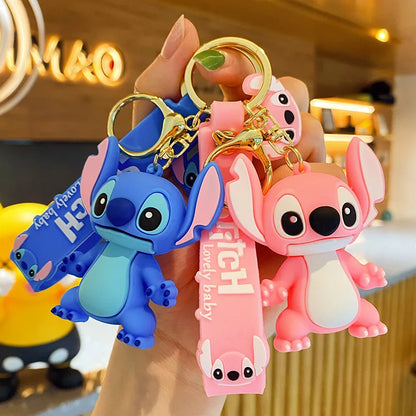 Adorable Toon Ears & Island Crew – Anime Style Keychain Collection