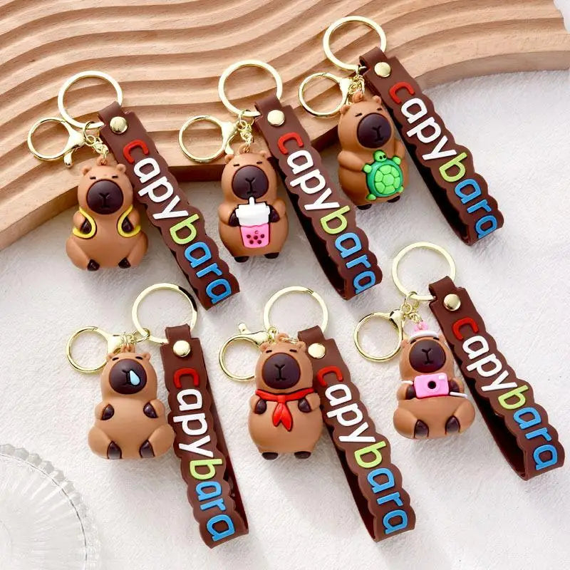 Capybara Keychain – Cute, Fun & Collectible