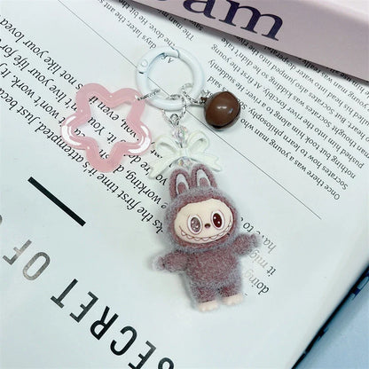 Labubu Bow Keychain
