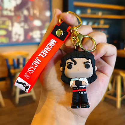 Pop Legend Tribute MJ Keychain