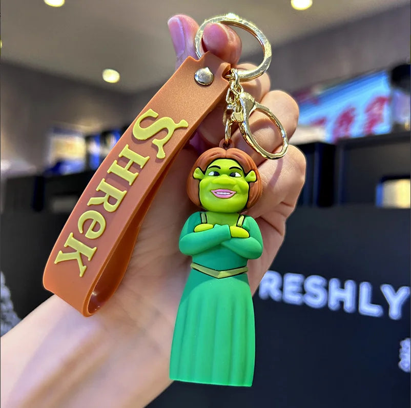 Special Green Monster Family Keychain