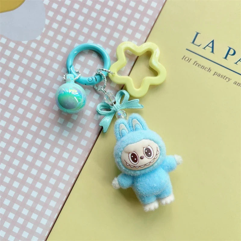 Labubu Bow Keychain