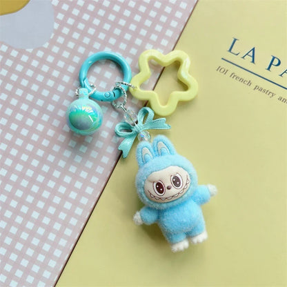 Labubu Bow Keychain