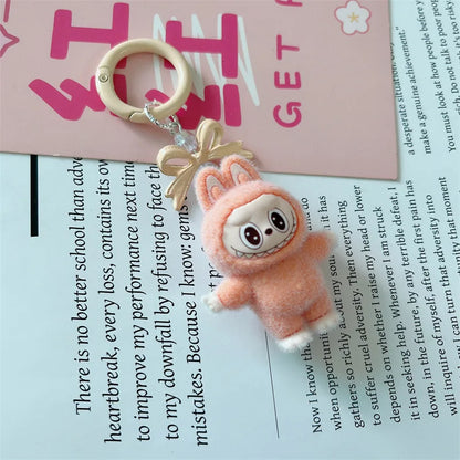 Cute Labubu Keychain Set