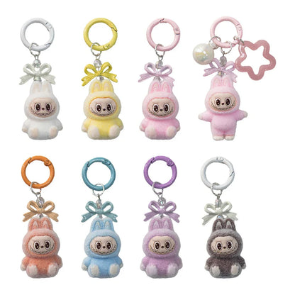 Labubu Bow Keychain