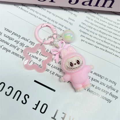 Labubu Bow Keychain