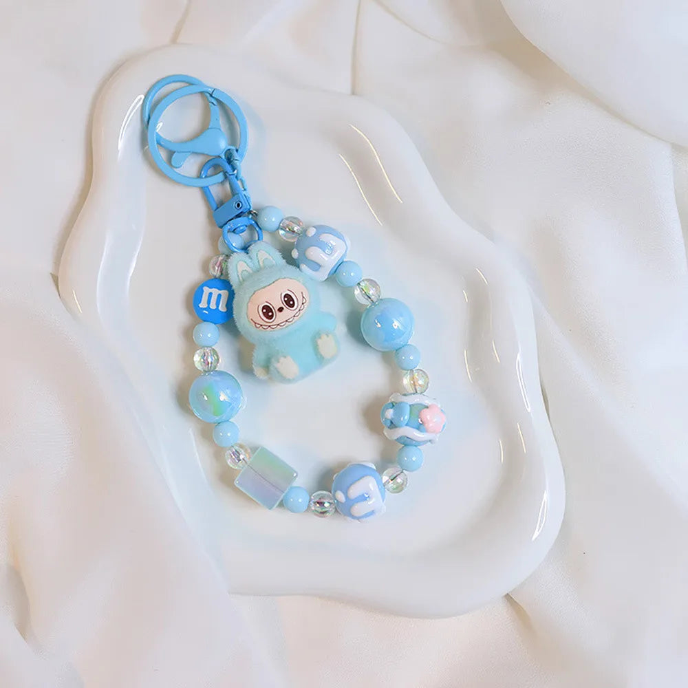 Cute Cartoon Labubu Doll Keychain