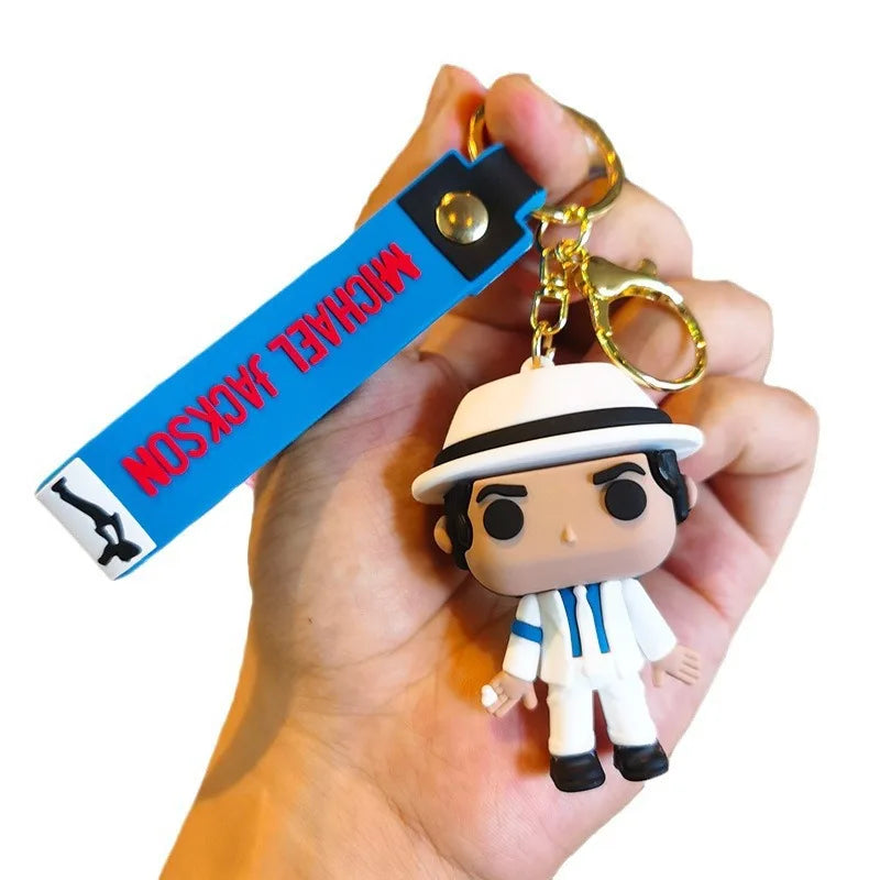 Pop Legend Tribute MJ Keychain