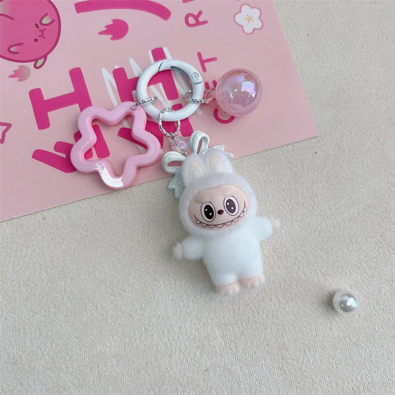 Labubu Bow Keychain
