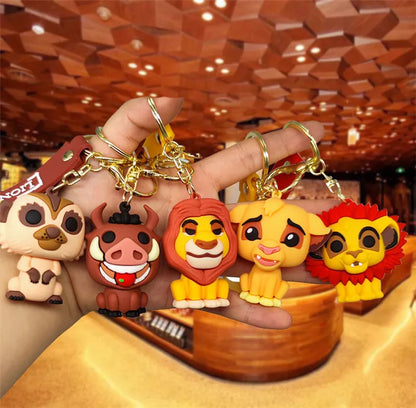 Adorable Toon Ears & Island Crew – Anime Style Keychain Collection