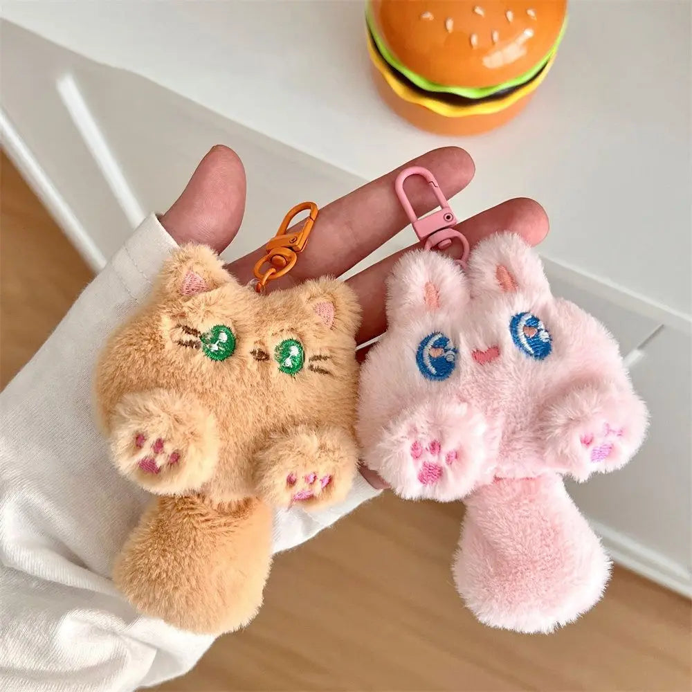 Cat Doll Plush Keychain