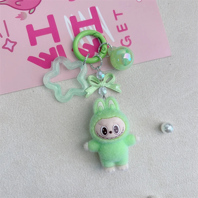 Labubu Bow Keychain