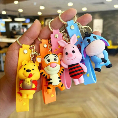 Adorable Toon Ears & Island Crew – Anime Style Keychain Collection
