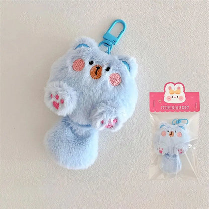 Cat Doll Plush Keychain