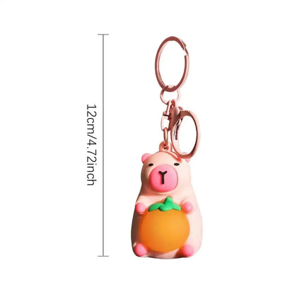 Capybara LED Light Keychain