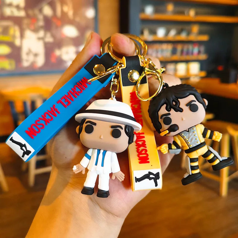 Pop Legend Tribute MJ Keychain