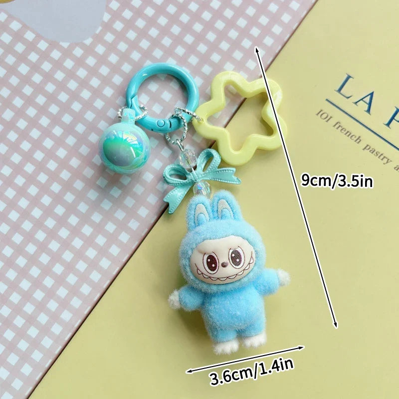 Labubu Bow Keychain