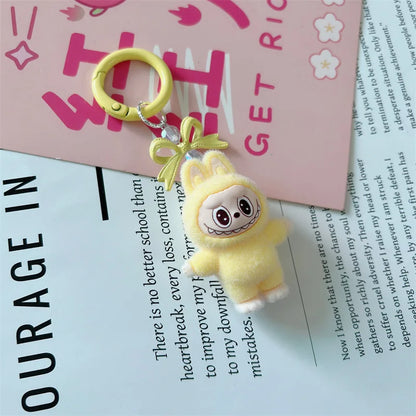 Cute Labubu Keychain Set