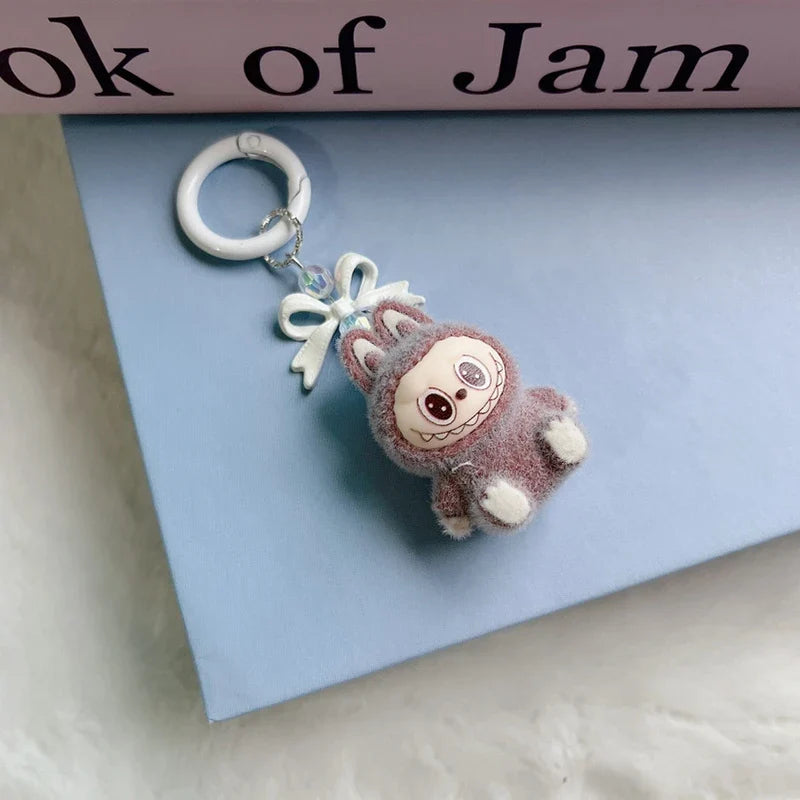 Labubu Bow Keychain