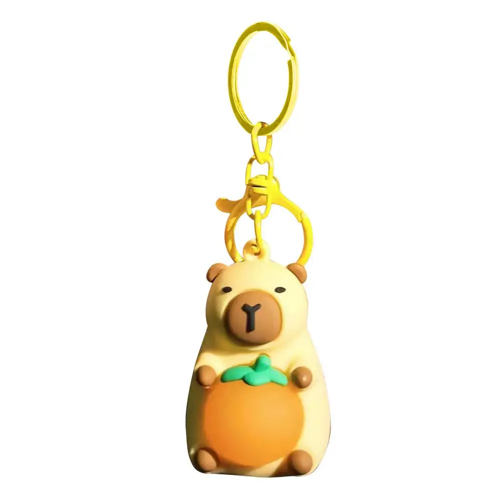 Capybara LED Light Keychain