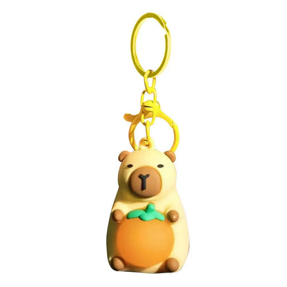 Capybara LED Light Keychain