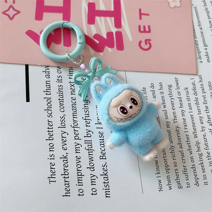 Cute Labubu Keychain Set