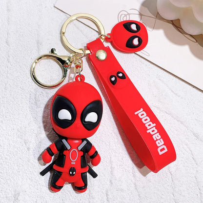 Masked Antihero & Savage Hero Keychain Duo