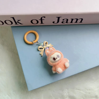 Labubu Bow Keychain