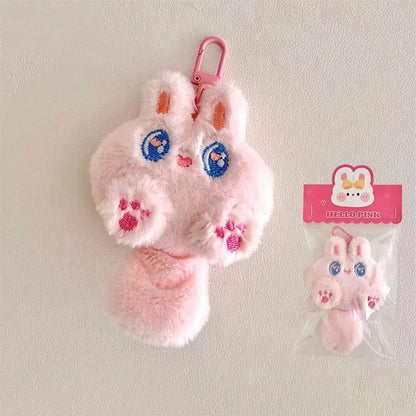 Cat Doll Plush Keychain