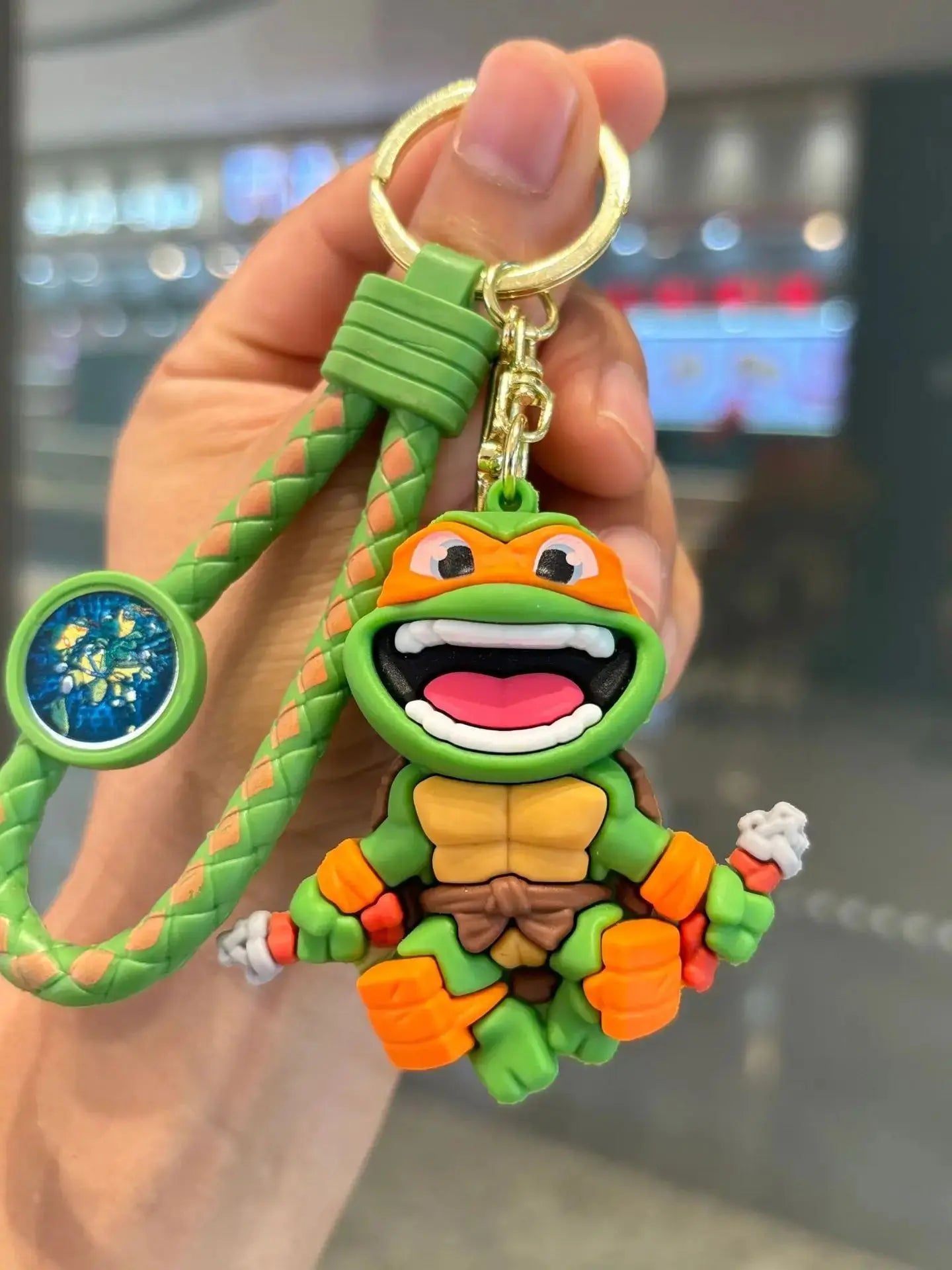 TMNT Turtle Warriors Keychains