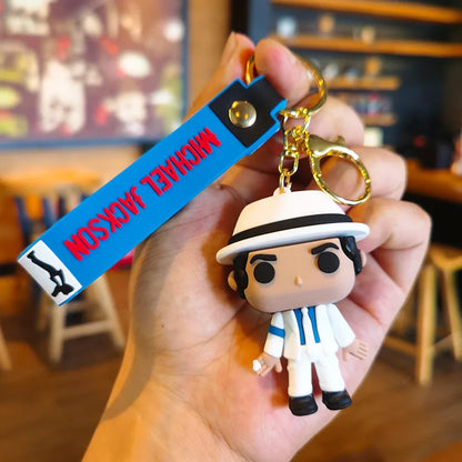 Pop Legend Tribute MJ Keychain