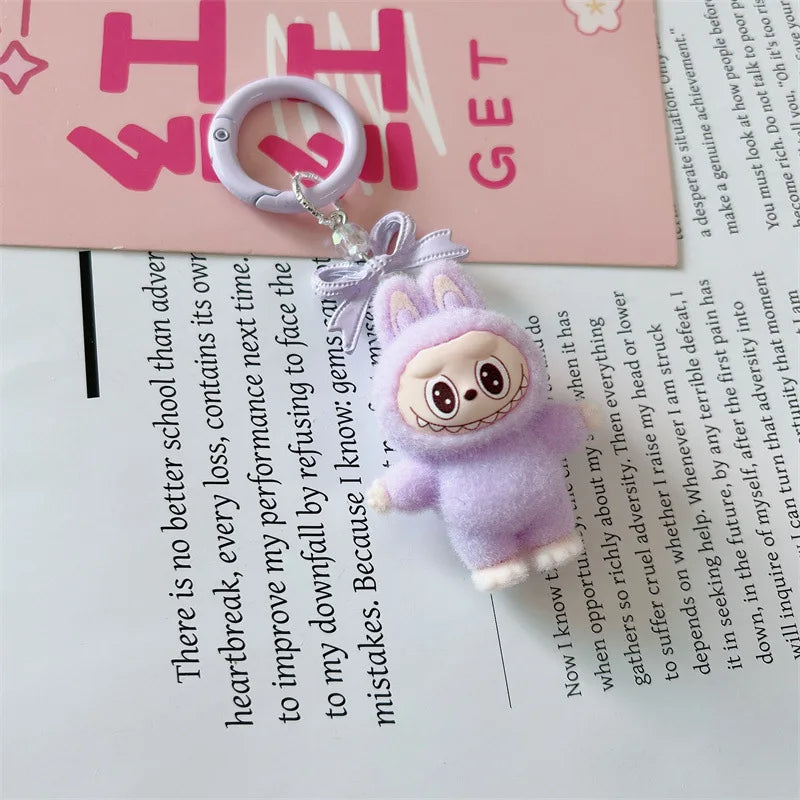 Cute Labubu Keychain Set
