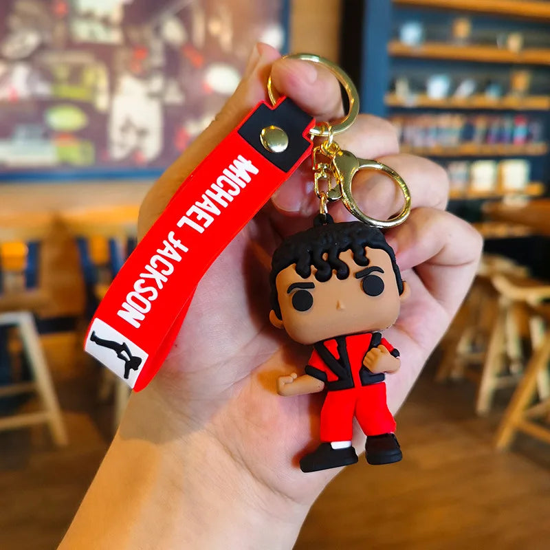 Pop Legend Tribute MJ Keychain