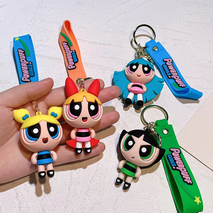 The Most Lovely Trio Keychain