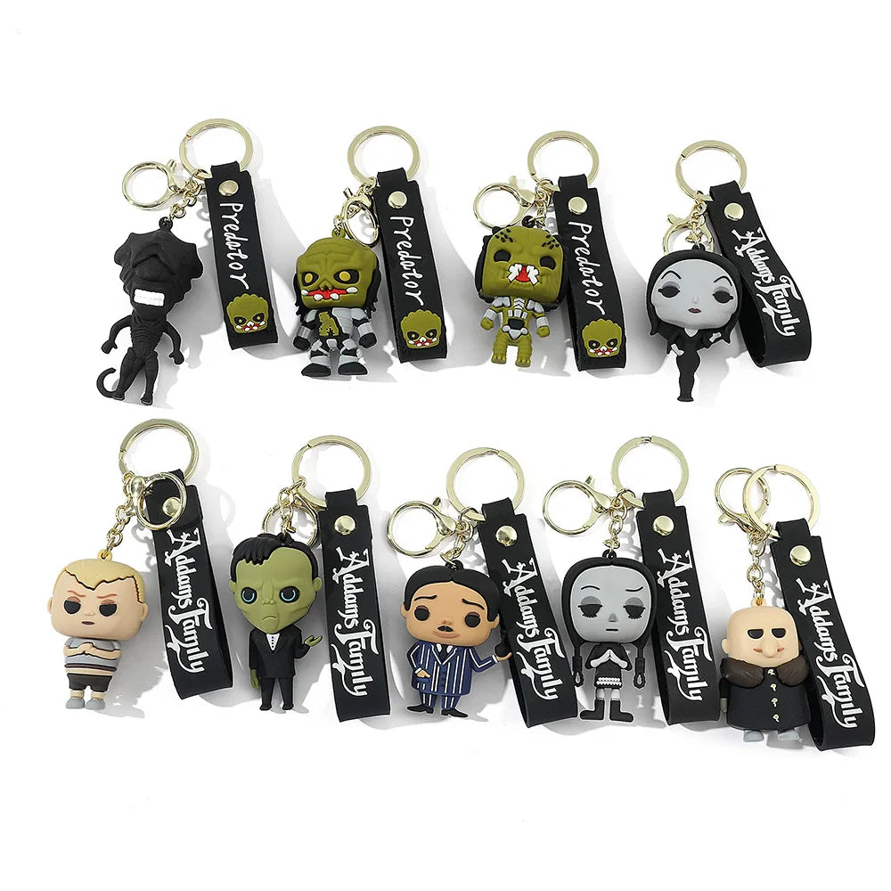 Wednesday  Keychain – Gothic & Timeless Style