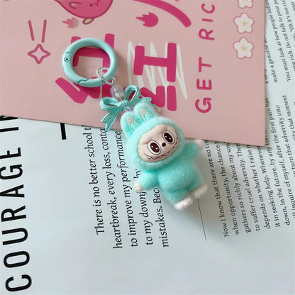Cute Labubu Keychain Set