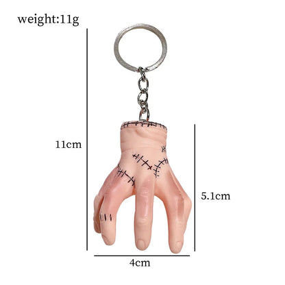 Wednesday  Keychain – Gothic & Timeless Style