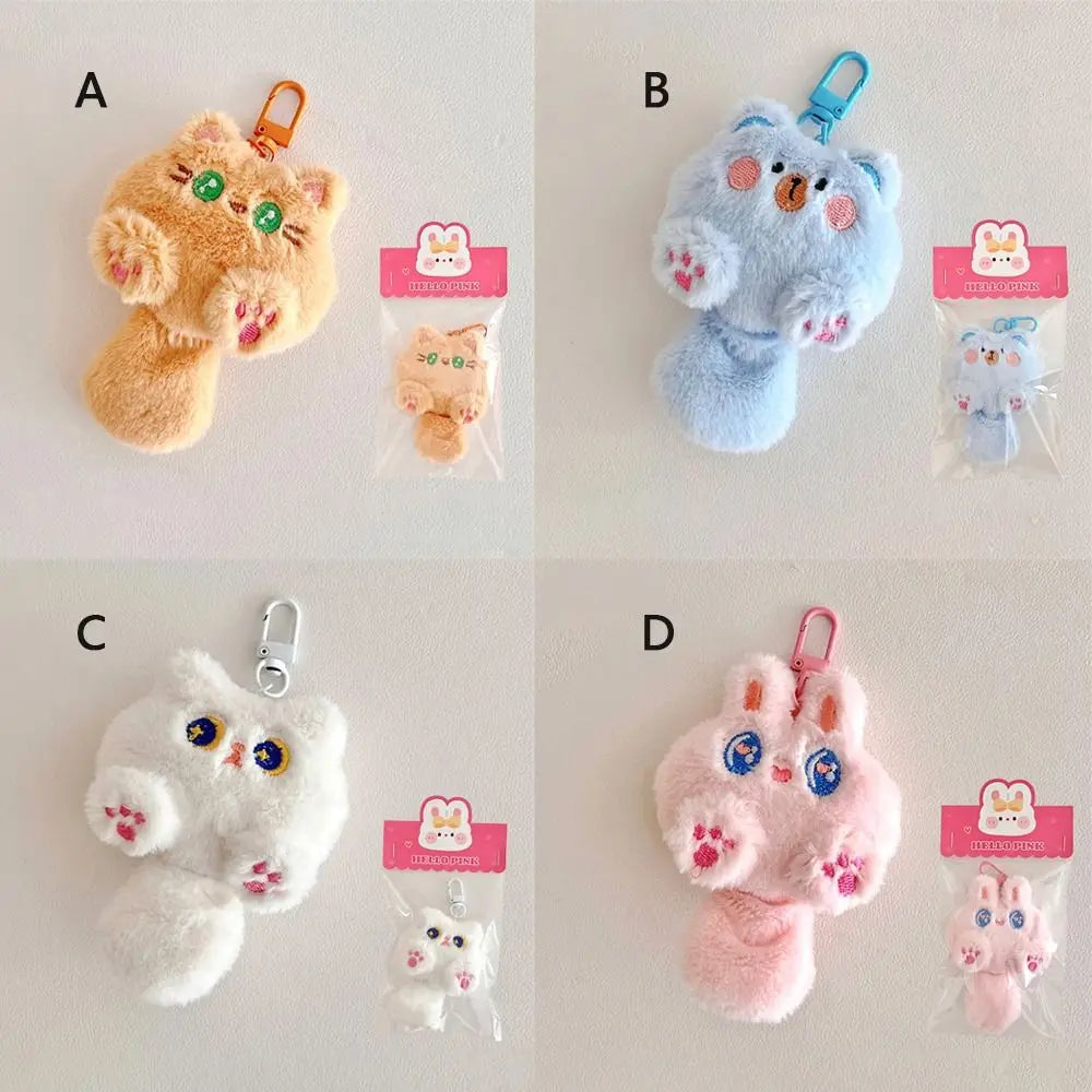Cat Doll Plush Keychain