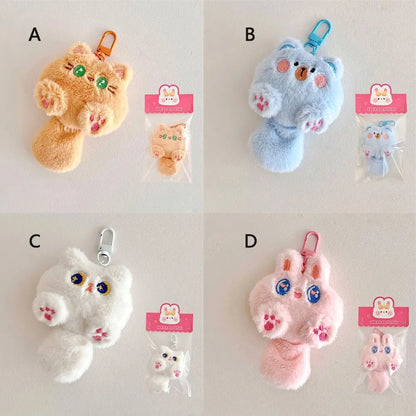 Cat Doll Plush Keychain