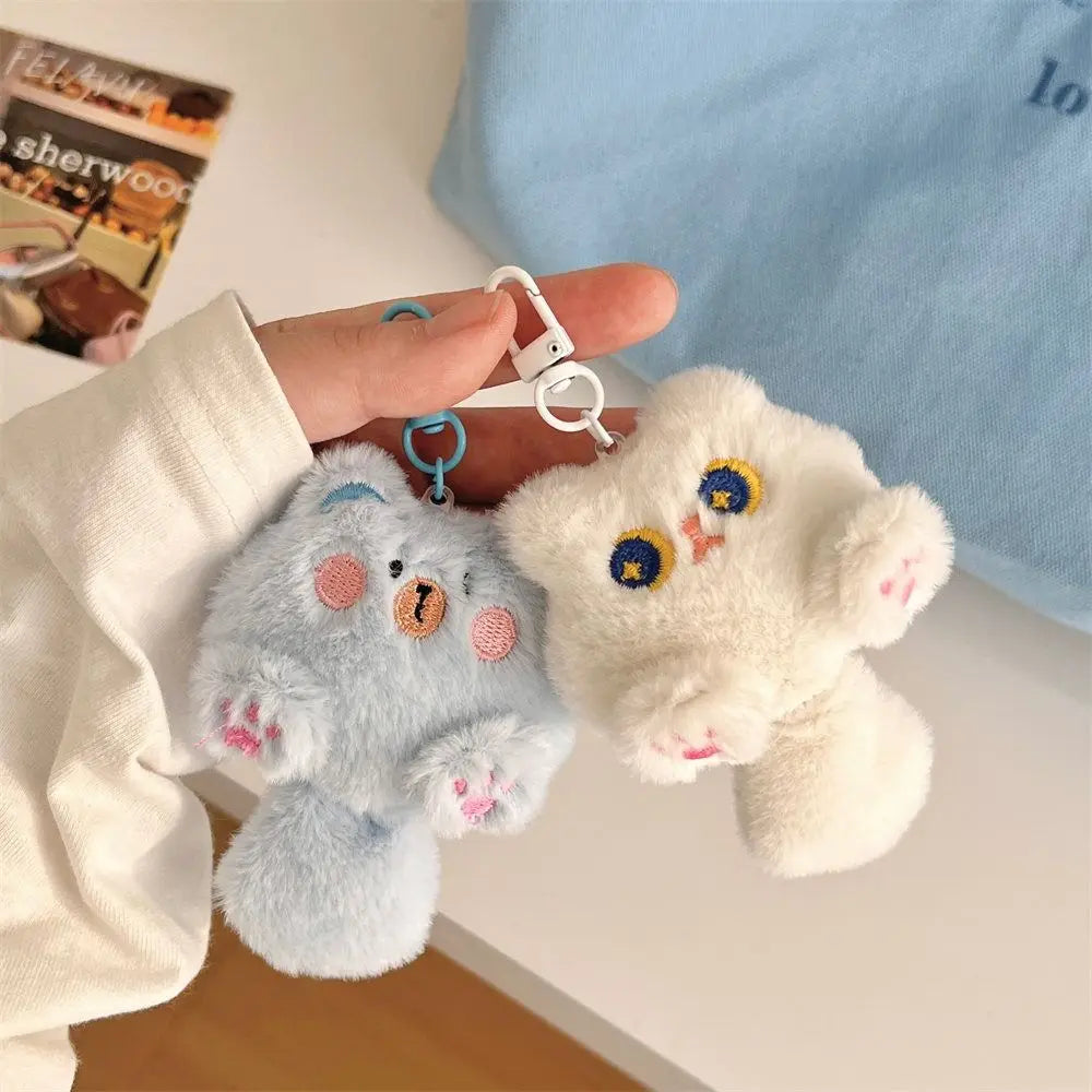 Cat Doll Plush Keychain