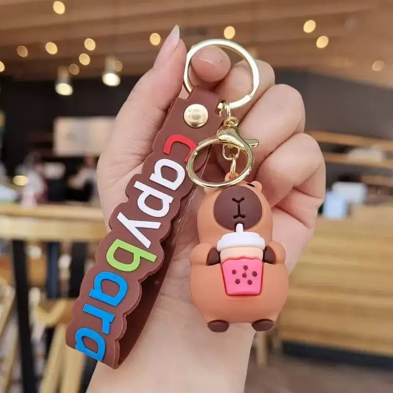 Capybara Keychain – Cute, Fun & Collectible